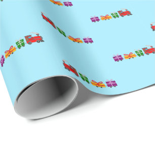 Presente Papel de envolvimento atual do trem