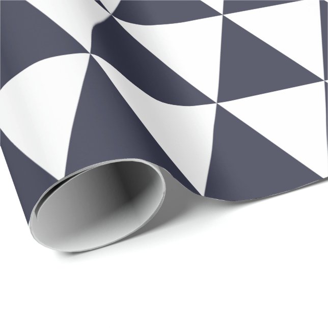 Presente Papel de envolvimento clássico dos triângulos dos (Ponta do rolo)