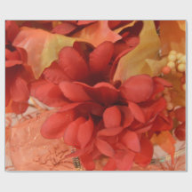 Papel de envolvimento colorido das cores da queda