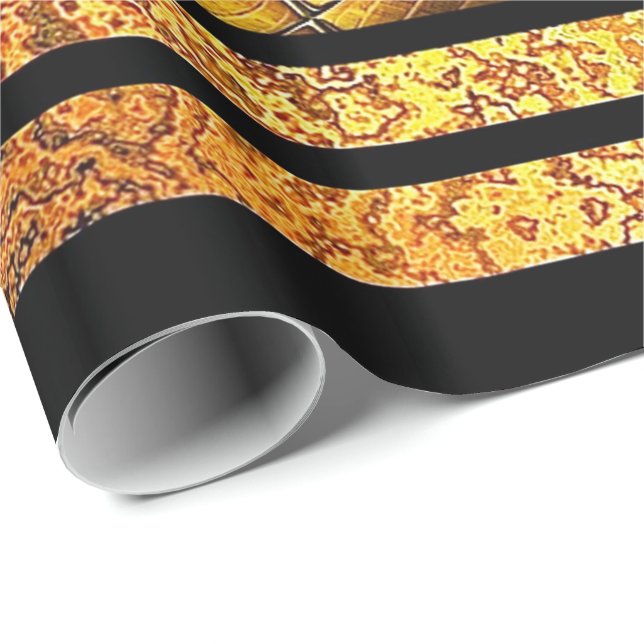 Presente Papel de envolvimento da arte abstracta 76 (Ponta do rolo)