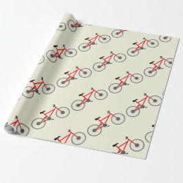 Presente Papel de envolvimento da bicicleta