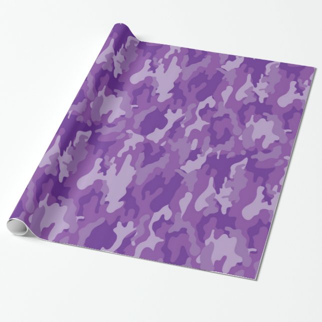 Presente Papel de envolvimento da camuflagem do exército (Desenrolado)