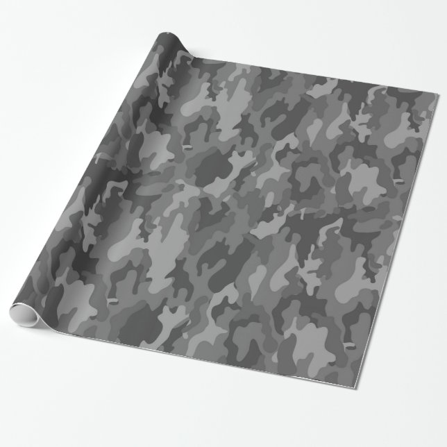 Presente Papel de envolvimento da camuflagem do exército (Desenrolado)