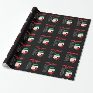Presente Papel de envolvimento da FARSA de BAH!