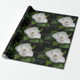 Presente Papel de envolvimento da flor da magnólia