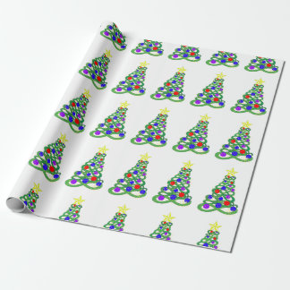 Presente Papel de envolvimento da Infini-Árvore