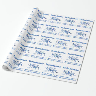 Presente Papel de envolvimento da molécula da testosterona