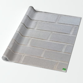 Presente Papel de envolvimento da parede de tijolo