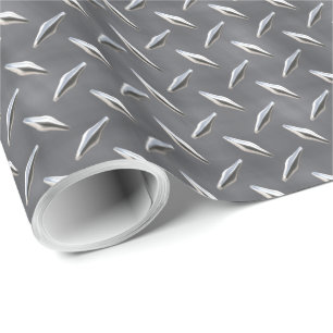 Presente Papel de envolvimento da placa 3 do diamante