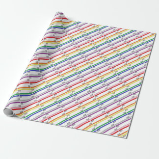 Presente Papel de envolvimento das escovas de dentes do