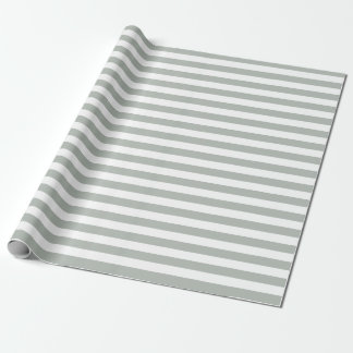 Presente Papel de envolvimento das listras das cinzas de