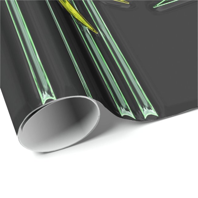 Presente Papel de envolvimento de bambu da arte 3 (Ponta do rolo)