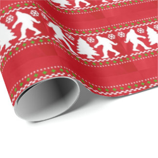 Presente Papel de envolvimento de Bigfoot