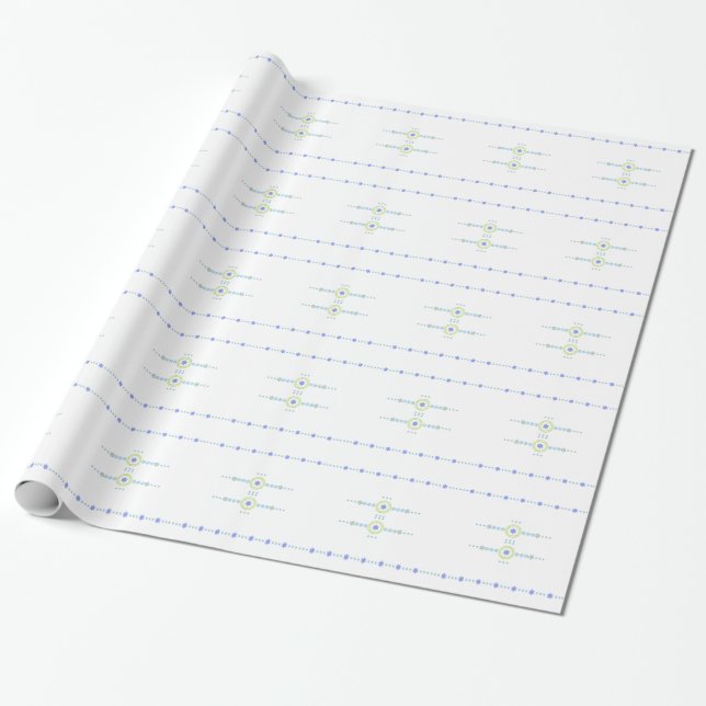 Presente Papel de envolvimento de Chanukah (Desenrolado)