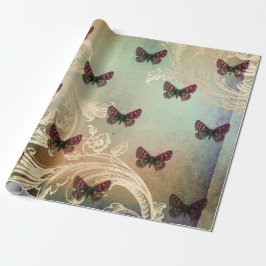 Presente Papel de envolvimento de Decoupage do rolo da