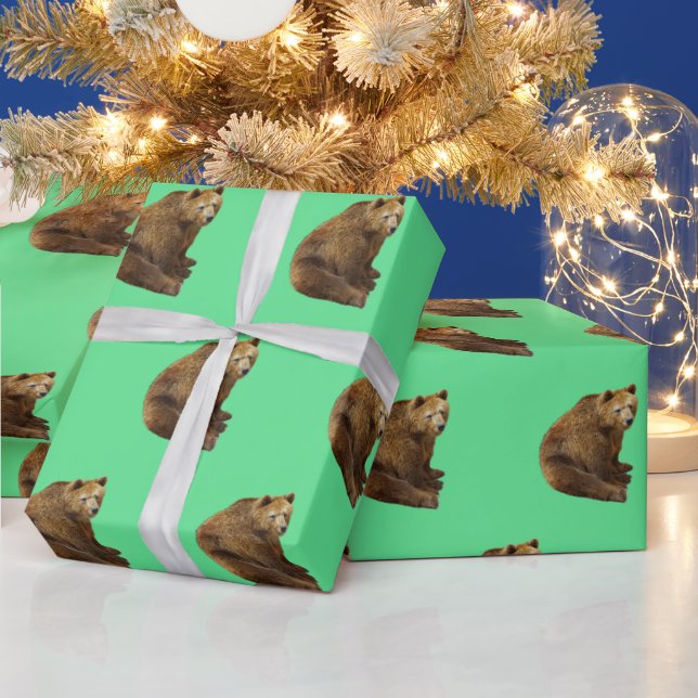 PRESENTE PAPEL DE ENVOLVIMENTO DE NATAL DE ARMAZENAGEM GRIT (Feriados)