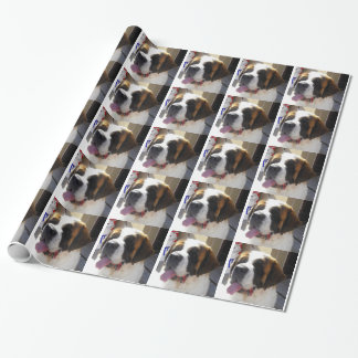 Presente Papel de envolvimento de St Bernard