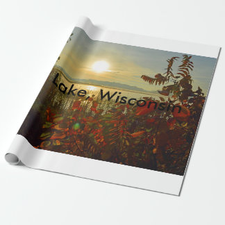 Presente Papel de envolvimento de Wisconsin do lago hope