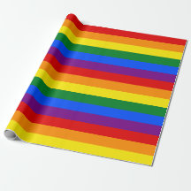 Papel de envolvimento do arco-íris