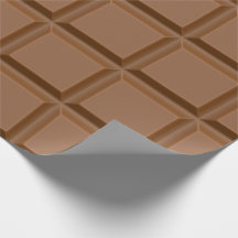 Papel de envolvimento do bar de chocolate