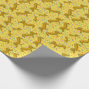 Presente Papel de envolvimento do Dachshund