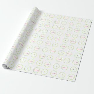 Presente Papel de envolvimento do Feliz Natal