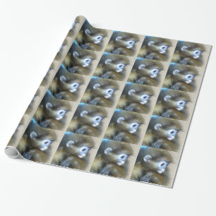Presente Papel de envolvimento do macaco