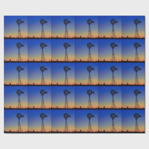 Presente Papel de envolvimento do moinho de vento