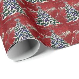 Presente Papel de envolvimento do Natal