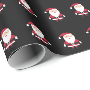Presente Papel de envolvimento do Natal do papai noel