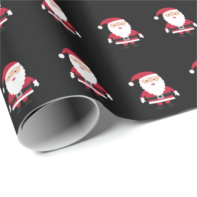 Presente Papel de envolvimento do Natal do papai noel (Ponta do rolo)