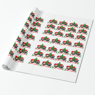 Presente Papel de envolvimento do Natal do Pug