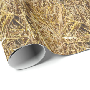 Presente Papel de envolvimento do pacote de feno