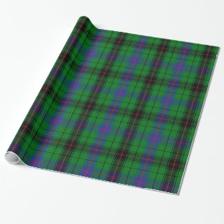 Presente Papel de envolvimento do Tartan de Davidson