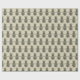 Presente Papel de envolvimento do teste padrão da