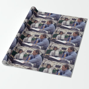 Presente papel de envolvimento do woodstein
