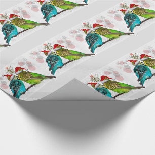 Presente Papel de envolvimento dos afagos do Natal