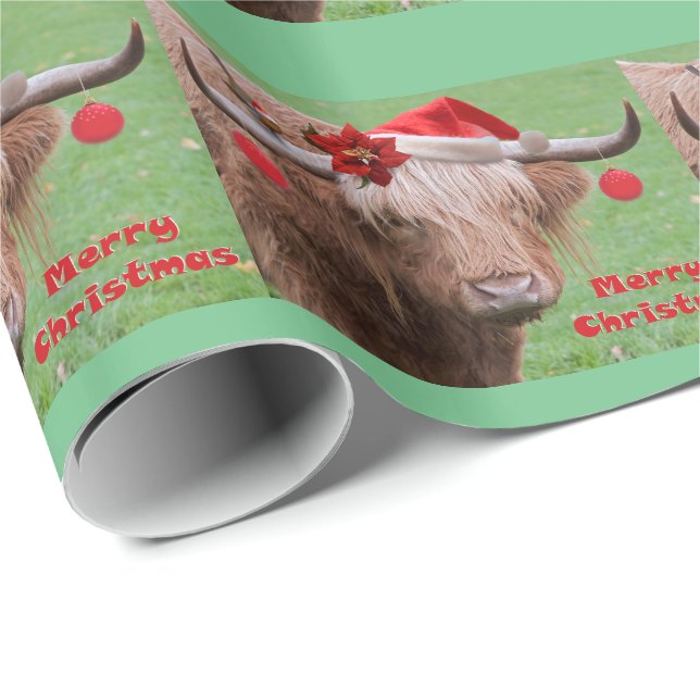 Presente Papel de envolvimento dos amigos do Natal (Ponta do rolo)