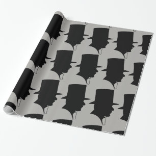 Presente Papel de envolvimento dos cavalheiros