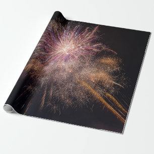 Presente Papel de envolvimento dos fogos-de-artifício