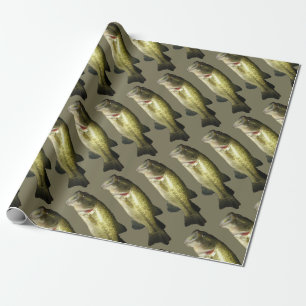 Presente Papel de envolvimento dos homens baixos dos peixes