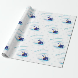 Presente Papel de envolvimento dos ursos polares do Natal