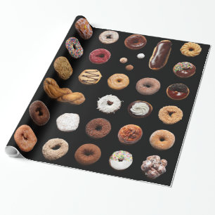 Presente Papel de envolvimento Dotty das rosquinhas (no