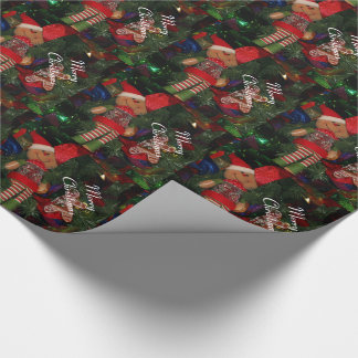 Presente Papel de envolvimento/duende