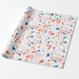 Presente Papel de envolvimento feito mão do terraço