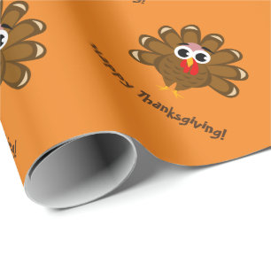 Presente Papel de envolvimento feito sob encomenda do peru
