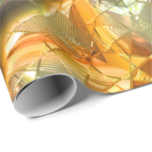 Presente Papel de envolvimento futurista de Chrystal X8-1