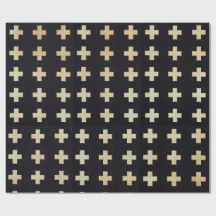 Presente Papel de envolvimento geométrico