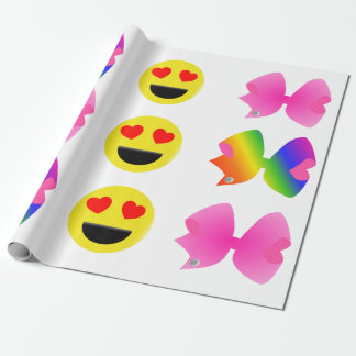 Presente Papel de envolvimento grande bonito super do arco