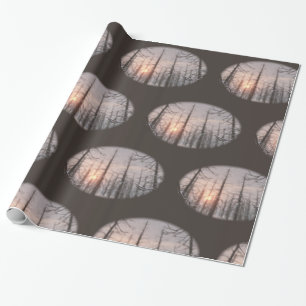 Presente Papel de envolvimento ideal do Natal de uma noite